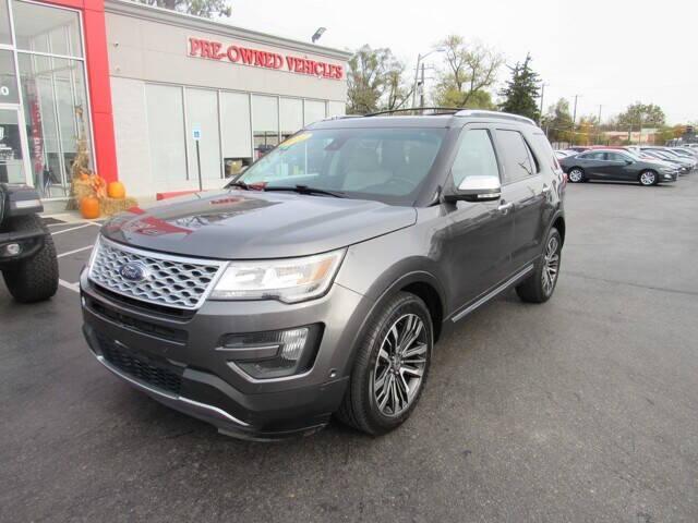 2016 ford explorer platinum