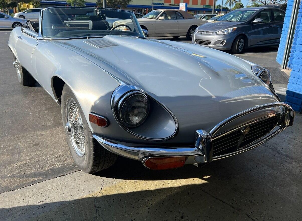1973 jaguar e type complete restoration 51175 miles