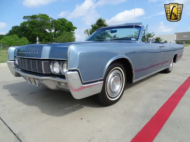 1967 lincoln continental convertible 462 v8 big block 3 speed automatic
