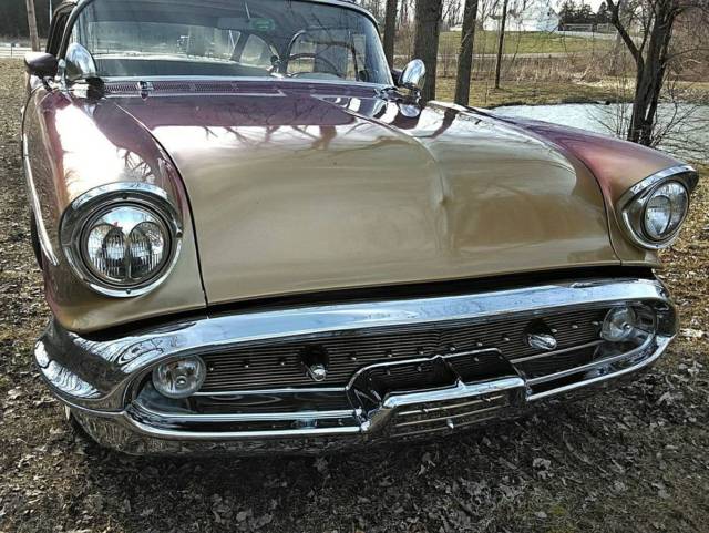 1957 oldsmobile super 88 hard top led sled rare continental kit