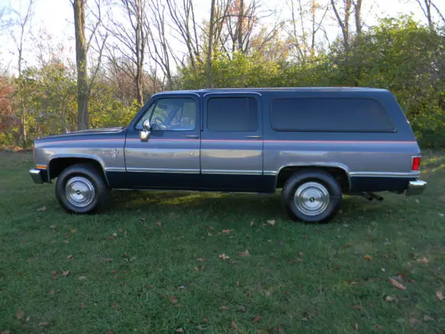 87 chevy suburban extra clean original low miles