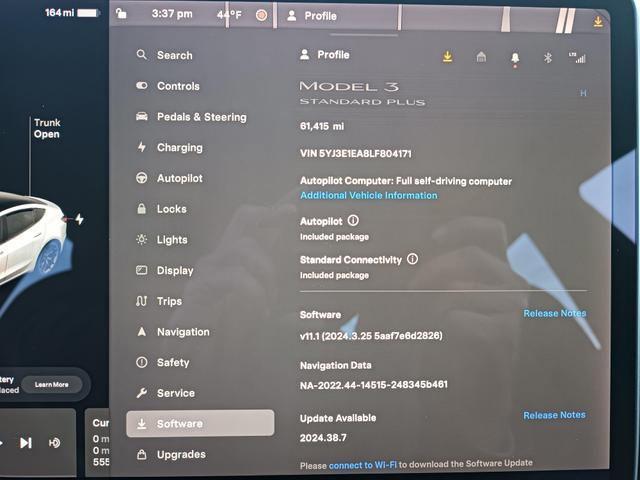 2020 tesla model 3 standard range