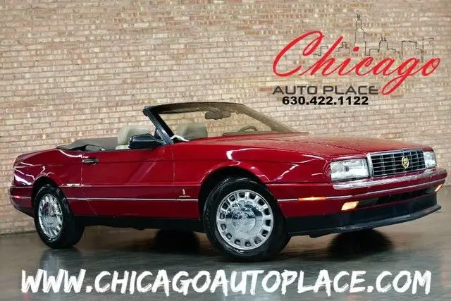 1993 cadillac allante' coupe convertible - 4.6l northstar v8 engine black 30059