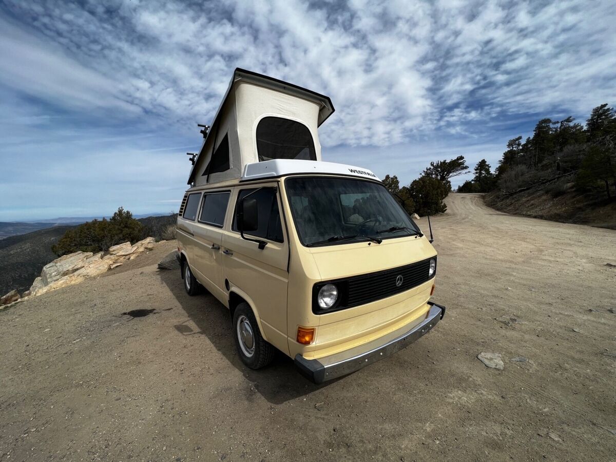 1981 volkswagen transporter westfalia weekender air-cooled 2.0l