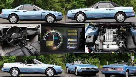 1989 caddy allante low miles