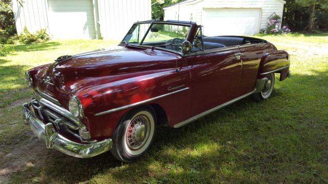1952 plymouth cranbrook convertible --- nice