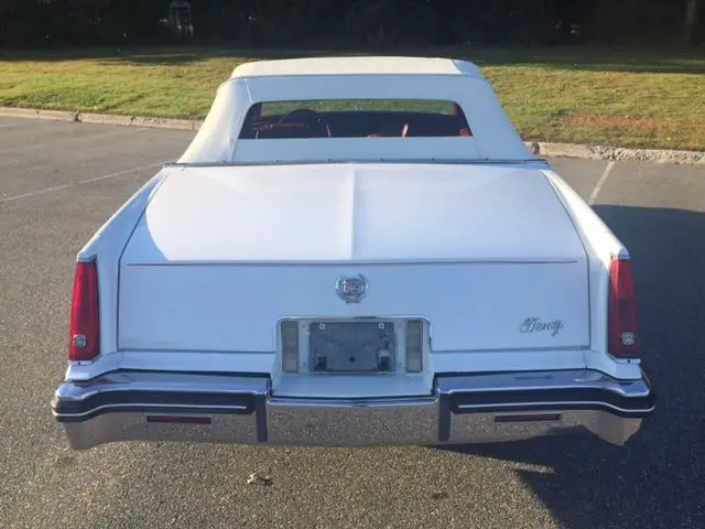 1985 cadillac eldorado biarritz convertible 1 of 2300 built 63,685 actual miles!