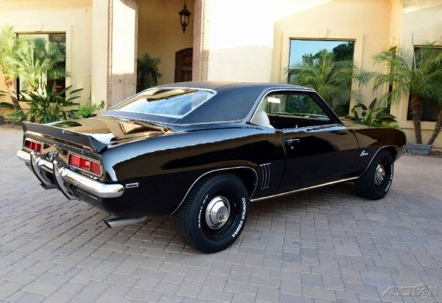 1969 chevrolet copo camaro tuxedo black 427 425hp 69 chevy used