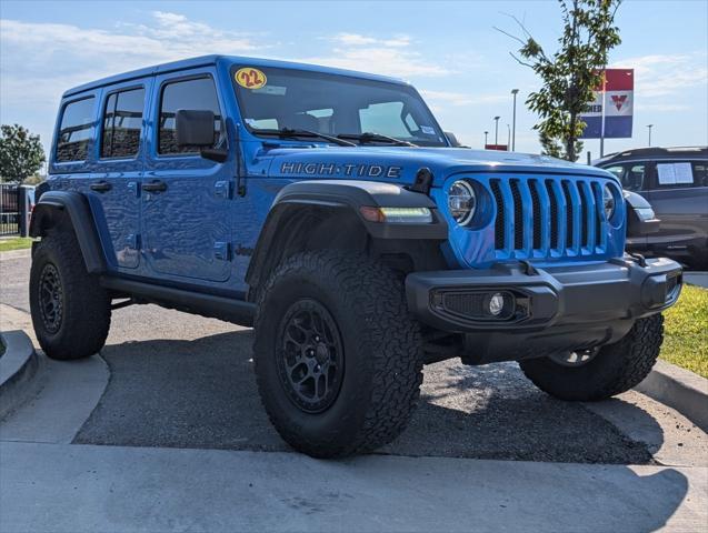 2022 jeep wrangler unlimited high tide 4x4