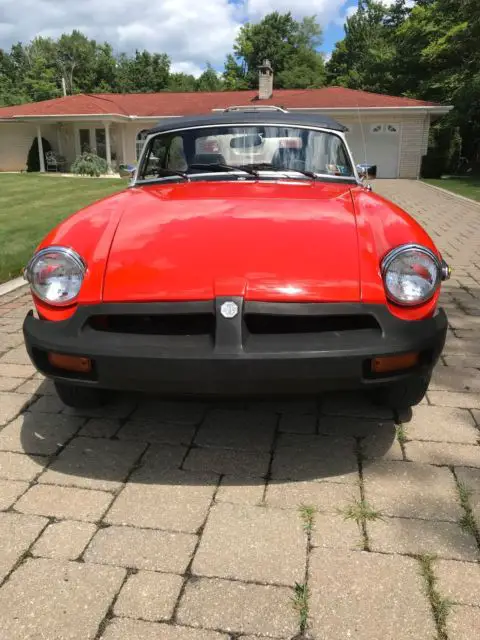 1980 mg mgb 4 speed red must see!!