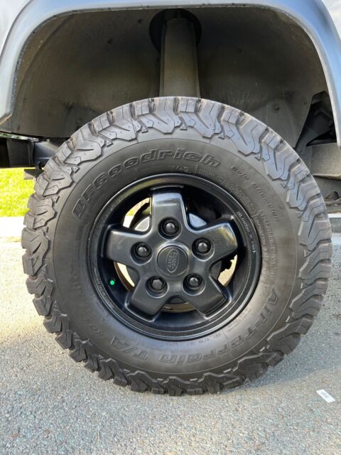 1992 land rover defender suv grey 4wd manual defender 90 tdi