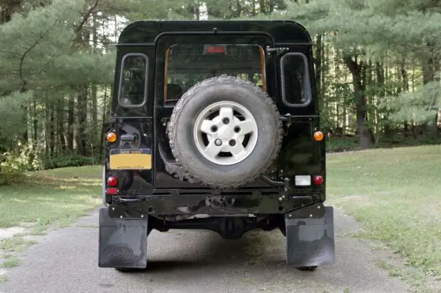 1992 land rover defender 90, restored, black paint