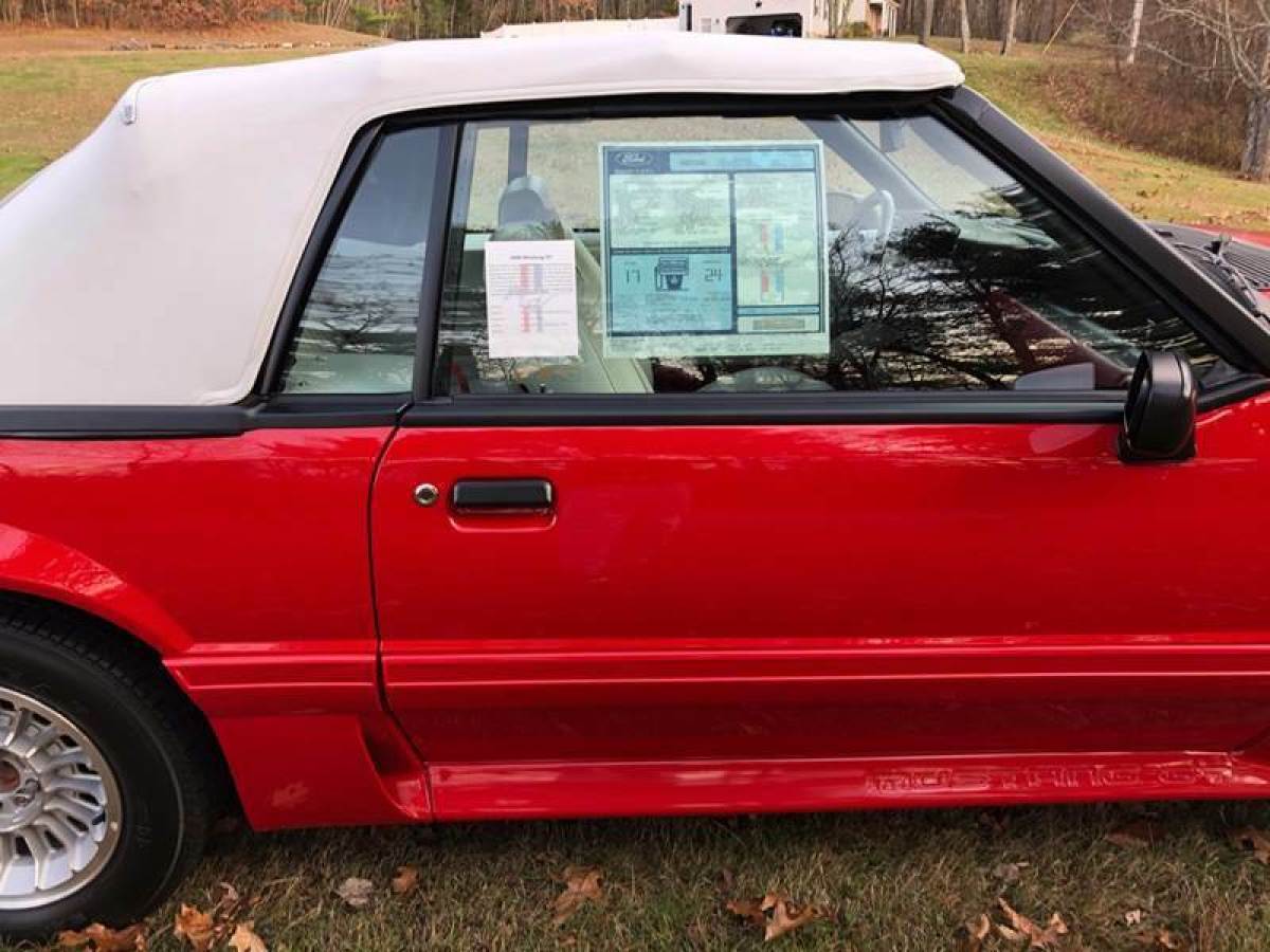 1990 ford mustang gt convertible manual 5-speed collector quality still on mso