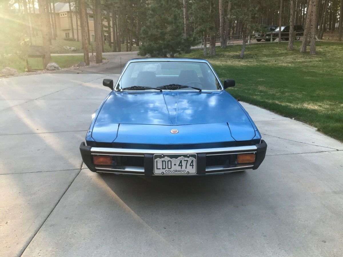 1977 fiat x1/9 convertible
