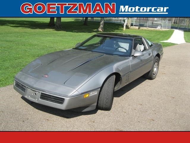 1985 chevrolet corvette 2dr hatchback coupe 63048 miles silver convertible 5.7l