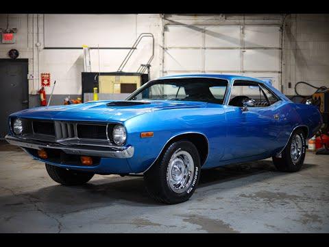 1972 plymouth cuda in auburn hills, michigan
