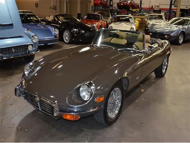 1972 jaguar e-type v12 roadster - 68,000 original miles