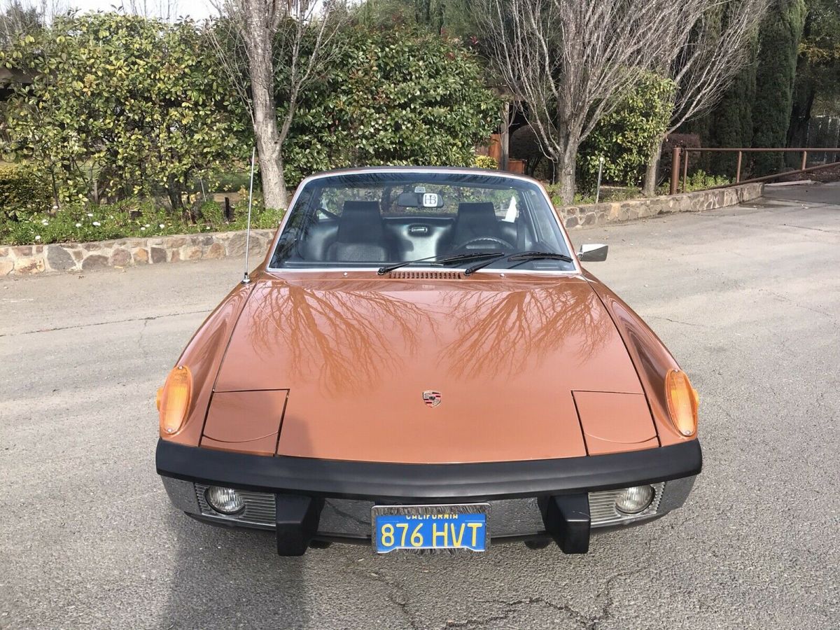 1973 porsche 914 2.0 orange rwd manual appearance package