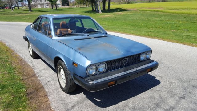 lancia beta coupe 1800 rare italian classic!