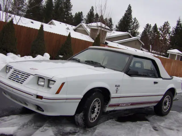 selling with no reserve a real heros car 1984 mustang gt-350 jeff tillmans car!!