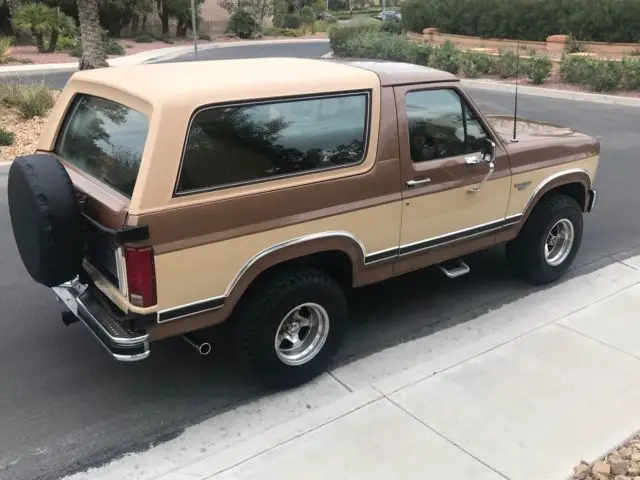 1985 classic ford bronco 4x4 with low miles all original west coast truck
