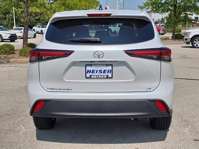 2024 toyota highlander le