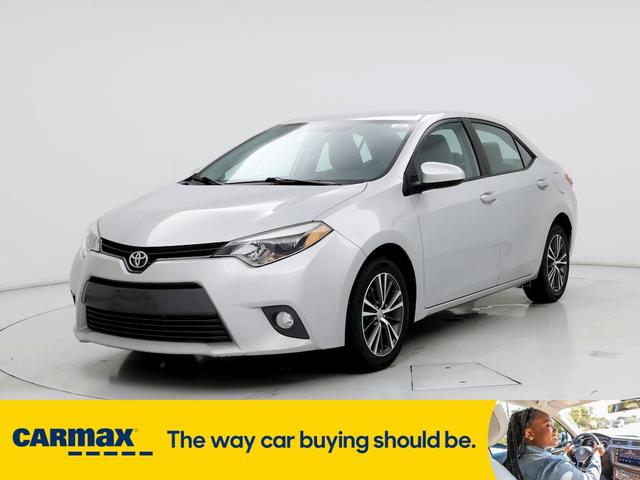 2016 toyota corolla le plus