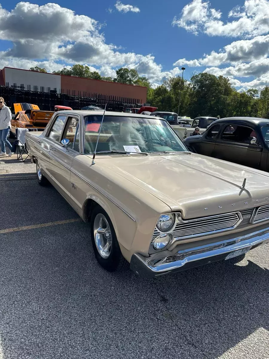 1966 plymouth fury sedan brown