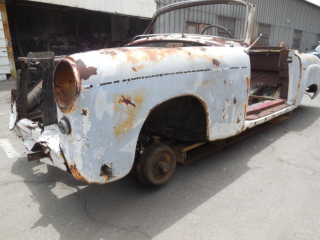 1959 mercedes benz 220se convertible project car for parts or restoration 128