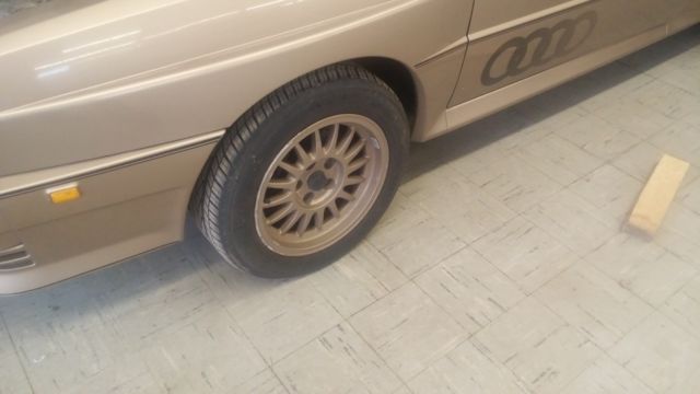 very rare 1982 turbo quattro coupe! one of 3 audi press cars