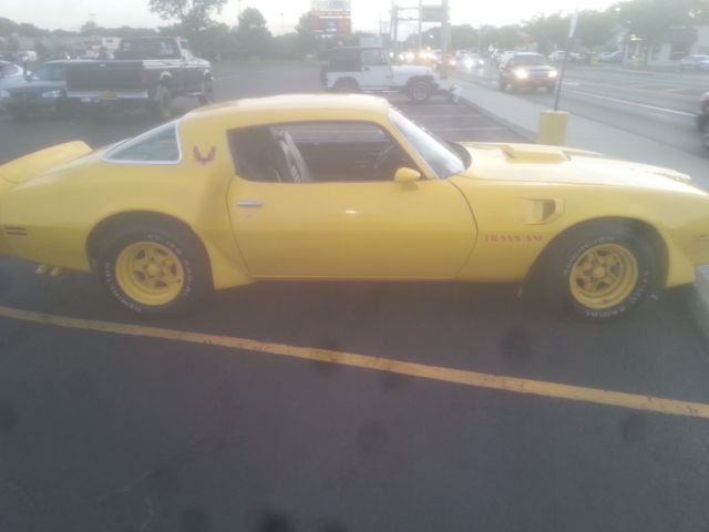 1979 pontiac trans am yellowbird special edition