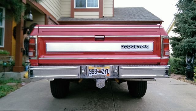 1986 dodge 150 royal se 4x4 original survivor