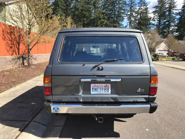1990 toyota landcruiser fj62 gx 214k original miles stock beautiful rust free