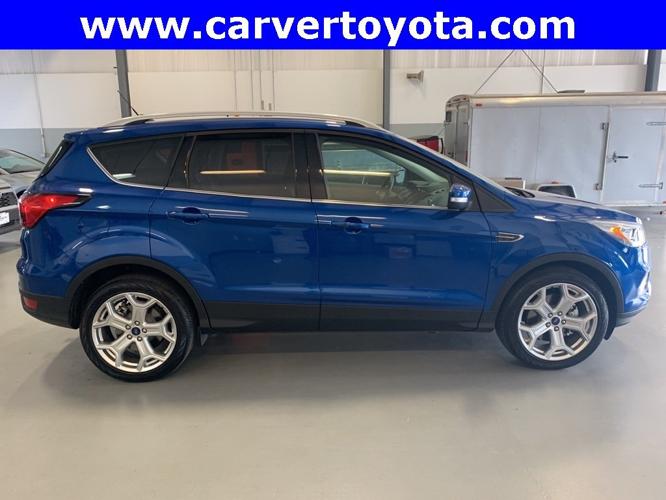 used 2019 ford escape fwd titanium taylorsville, in 47280 for sale in taylorsville, indiana
