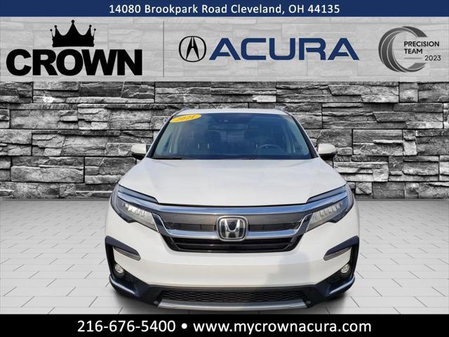 2021 honda pilot awd elite