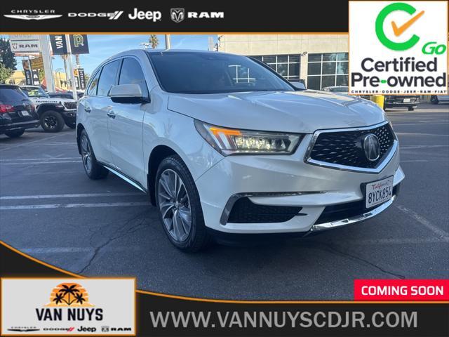 2018 acura mdx 3.5l w/technology package