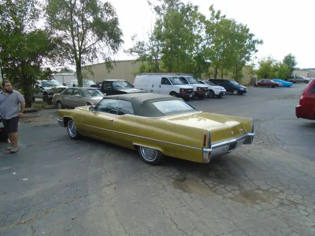 1970 cadilliac coupe deville convertible