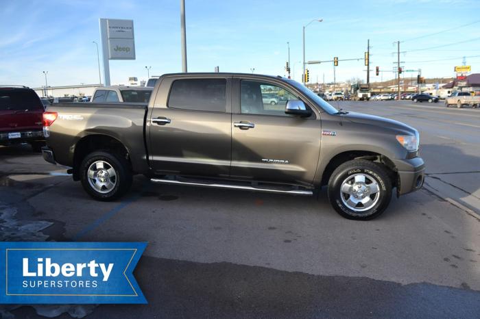 2010 toyota tundra limited 4x4 limited 4dr crewmax cab pickup sb (5.7l v8 ffv for sale in jolly acres, south dakota