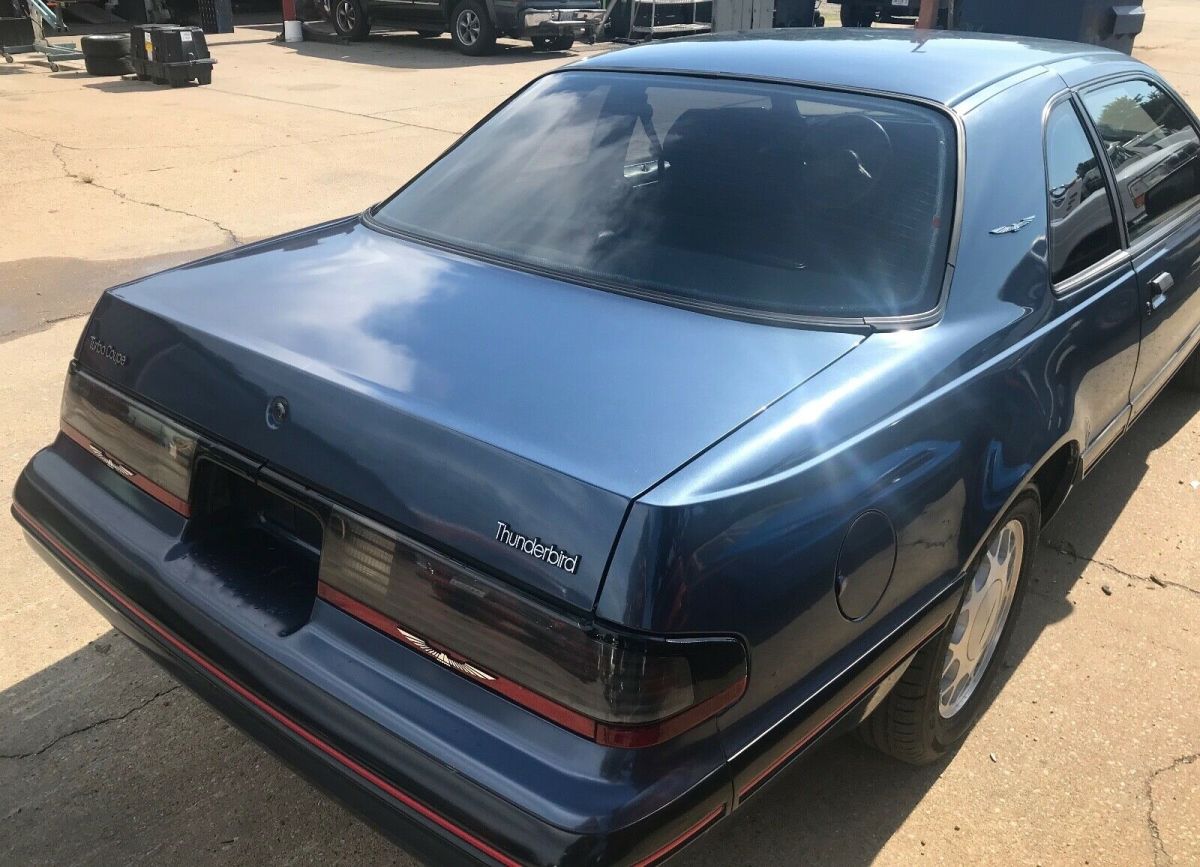 1987 ford thunderbird turbo coupe manual low miles excellent original paint car