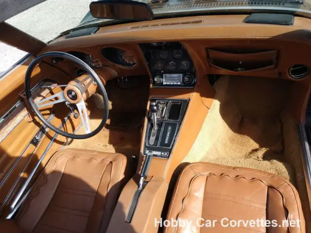 1972 black corvette big block numbers matching automatic 74k miles great project