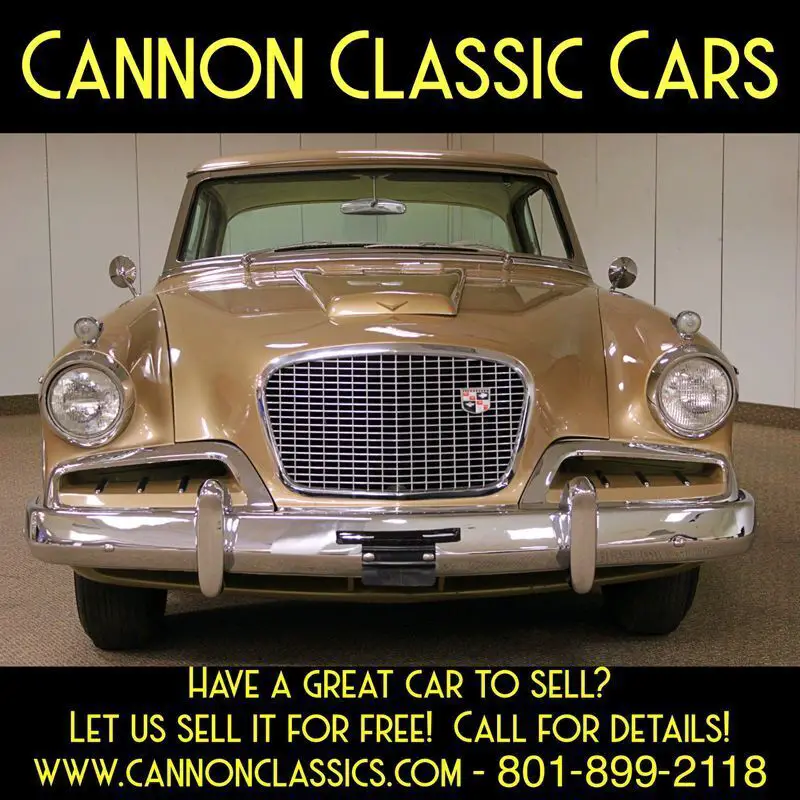***1957 studebaker goldenhawk gold***