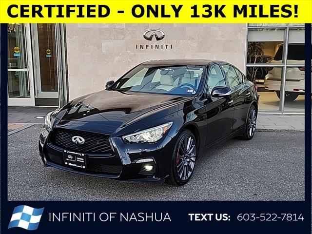 2023 infiniti q50 red sport 400 awd