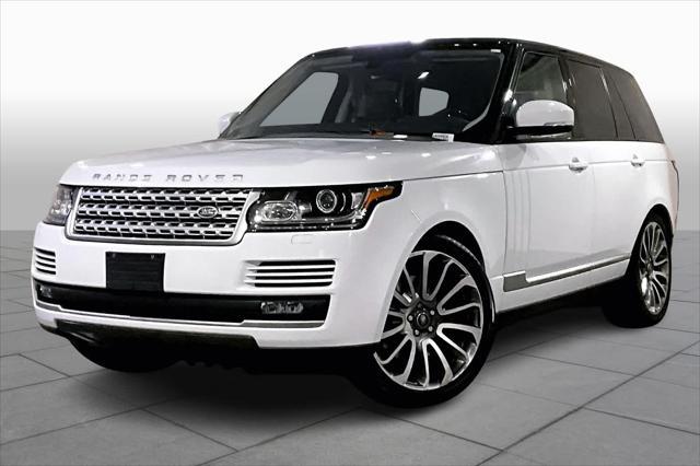 2016 land rover range rover supercharged
