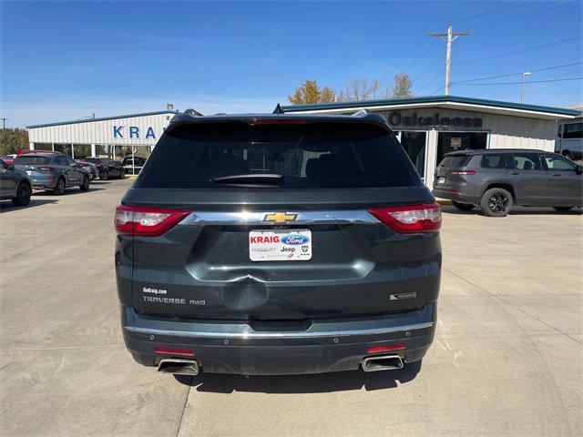 2018 chevrolet traverse premier
