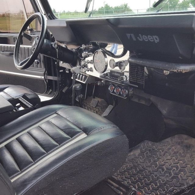 1983 jeep cj7,fuel injected 4.2l i6,6-spd manual,completely rebuilt,12442 mi
