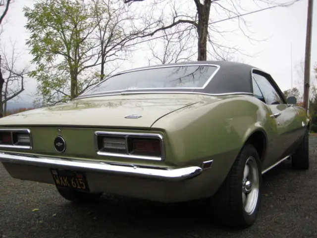 1968 camaro california black plate