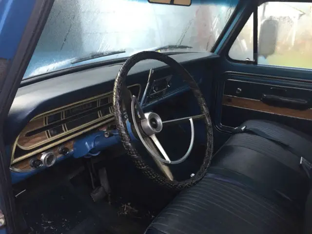 1969 ford truck f-100, solid body, great patina