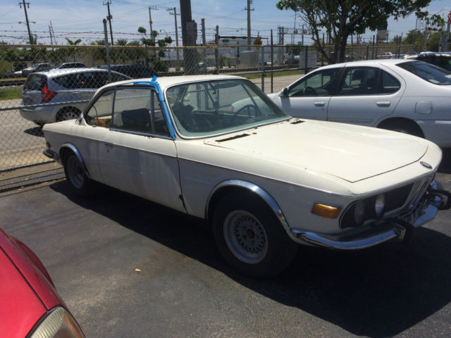rare 1969 bmw 2800cs, all original, runs and srives, 4 speed,wide bbs, new tires