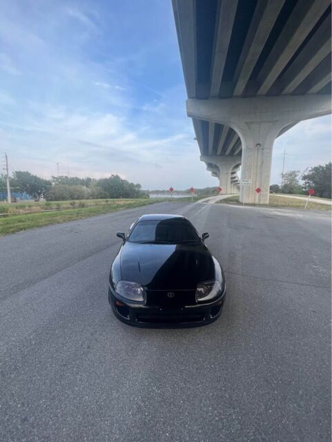 1994 toyota supra mkiv 2jz only 33k miles black w red calipers clean no reserve