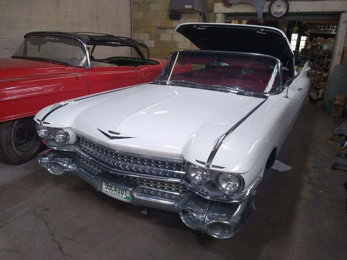 1959 cadillac series 62 convertible 390 ac